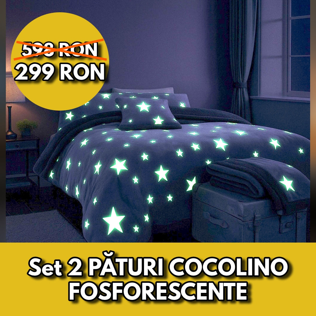 Pătură care strălucește în întuneric